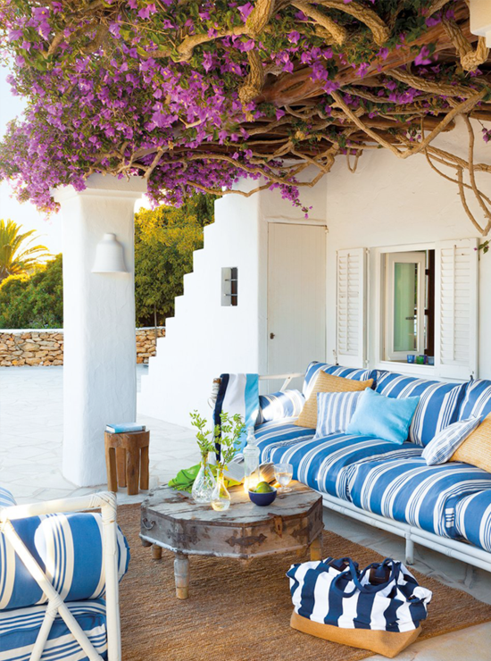 terrasse style mediterranneen moderne