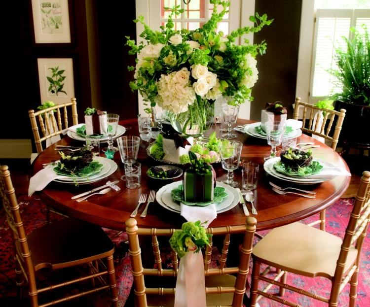 deco florale mariage table