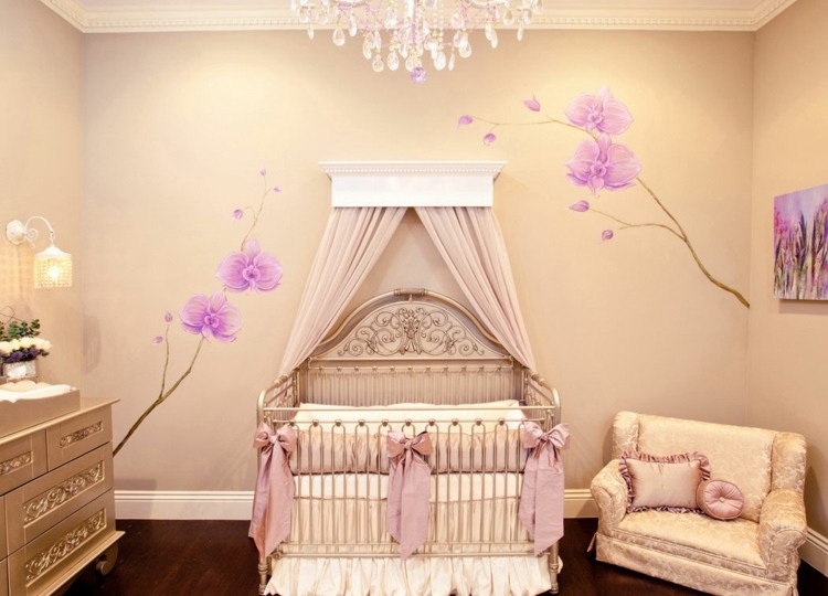 décoration chambre bébé fille meubles