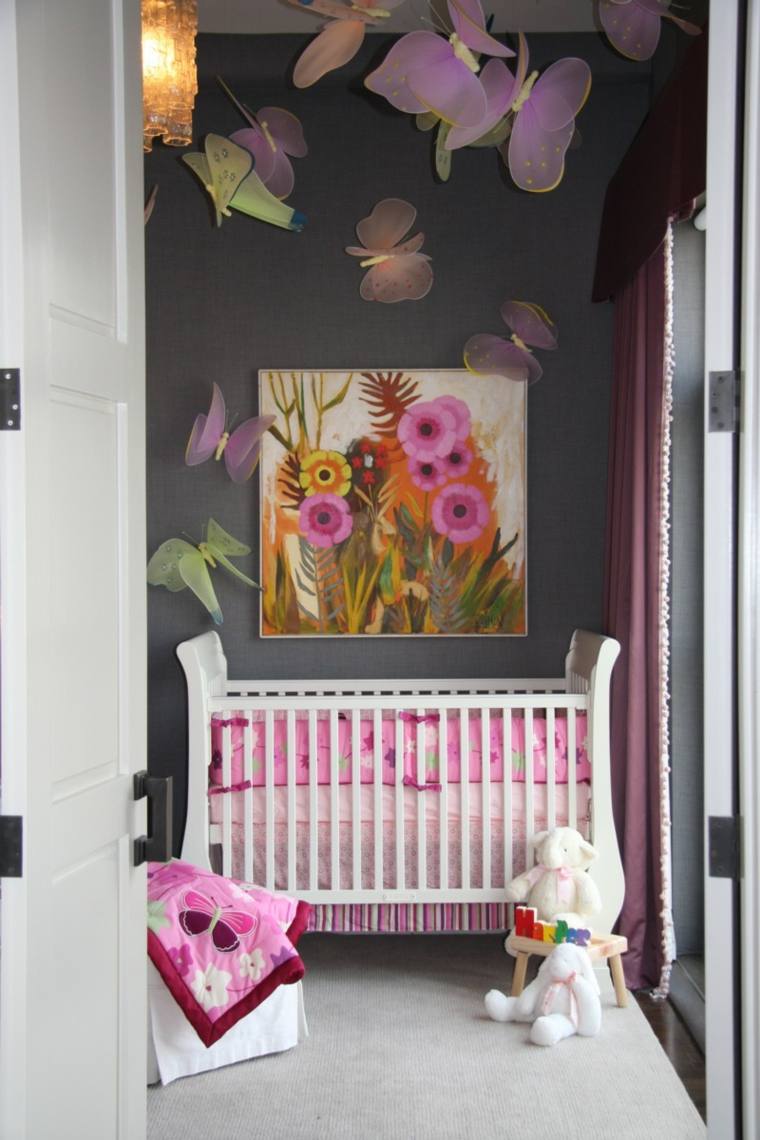 décoration chambre bébé fille moderne