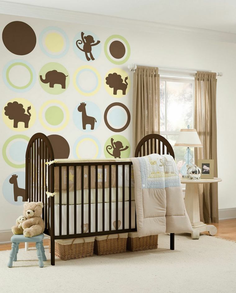 décoration chambre bébé fille stickers
