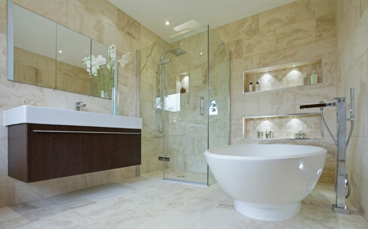 idee salle de bain baignoire design