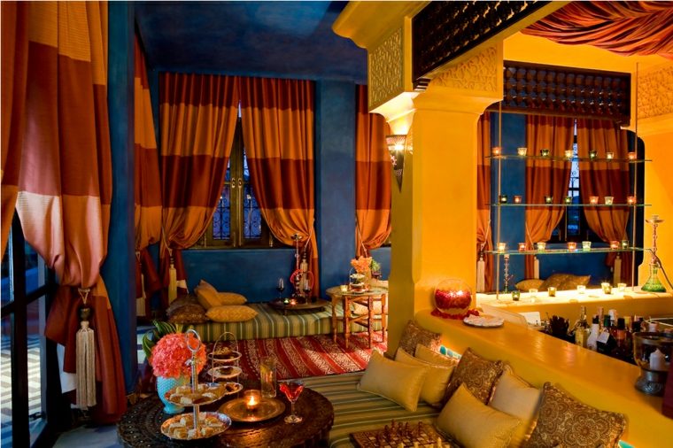 salon design marocain style tapis