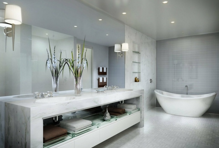 salle de bain design luxe moderne