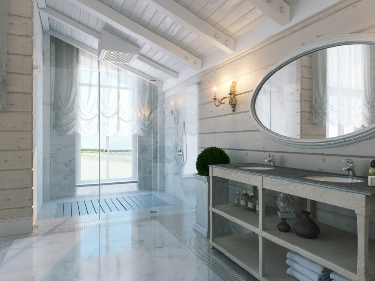plafond salle de bain blanche salle de bain design style minimaliste