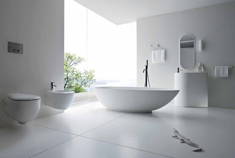 salle de bain luxe minimaliste