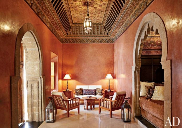 aménagement salon design moderne maroc