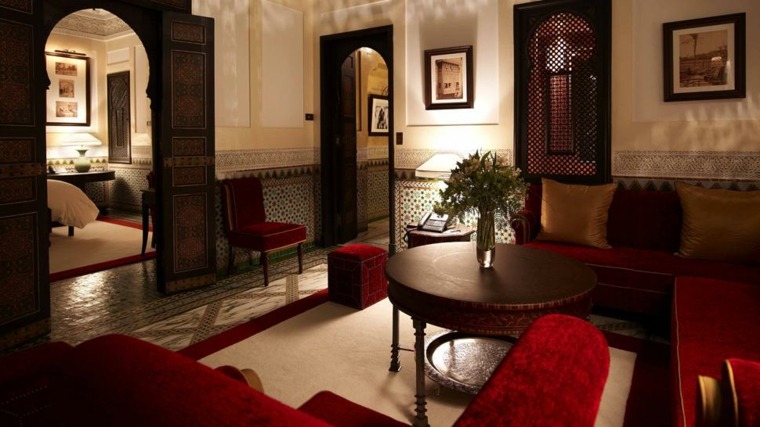 maroc design inspiration salon moderne oriental