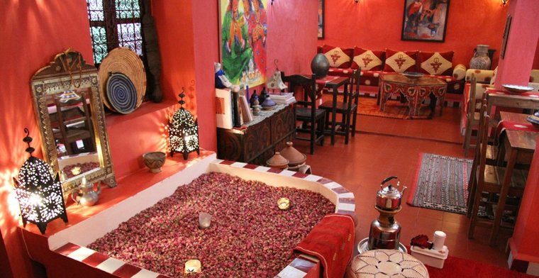 salon oriental design moderne style marocain canapé 