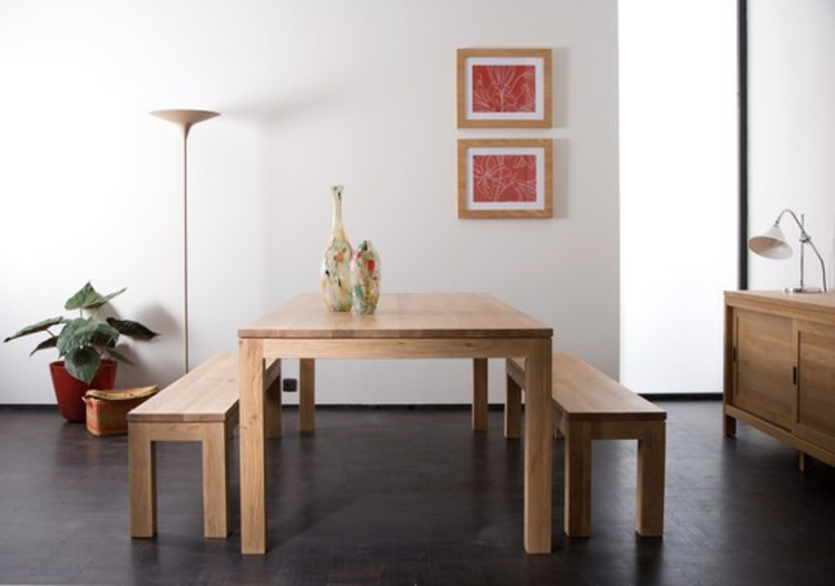 table de salle à manger en bois moderne Ethnicraft