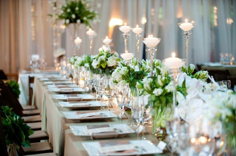 table mariage deco florale