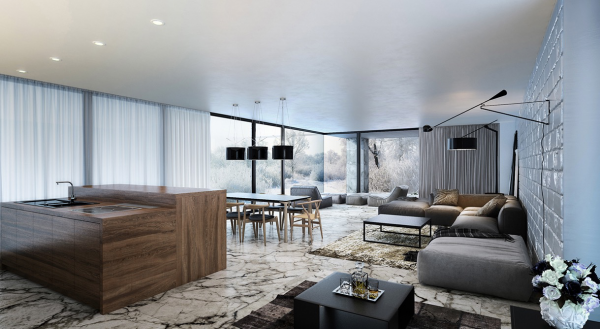 Séjour moderne en 25 nouveaux exemples inspirants - Designmag.fr ...