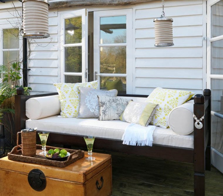 terrasse décoration meubles jardin