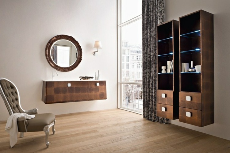 meubles salle de bain bois Bluform