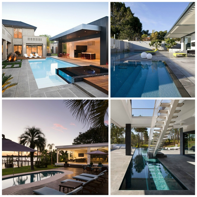 Aménagement jardin avec piscine: 75 idées pour s'inspirer