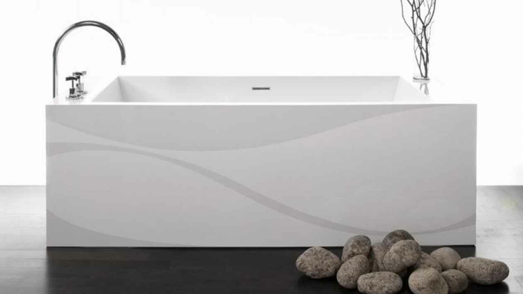 baignoire moderne rectangulaire design
