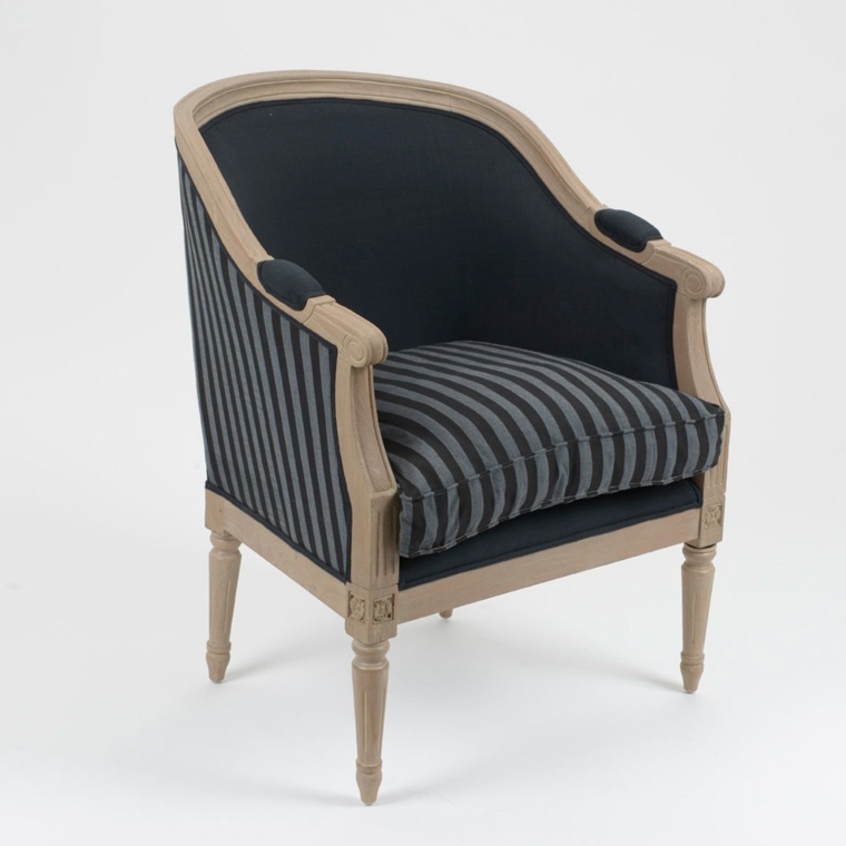 idée salon meuble design fauteuil rembourré 