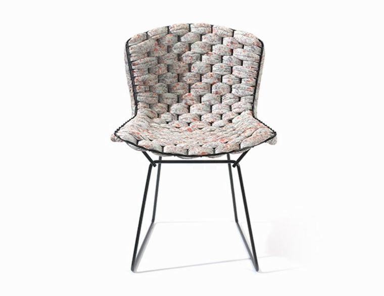 meuble design housse chaise bertoia nouveaux looks