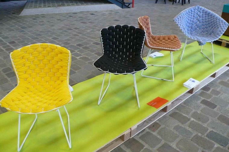 meubles design déco chaises bertoia clement brazille