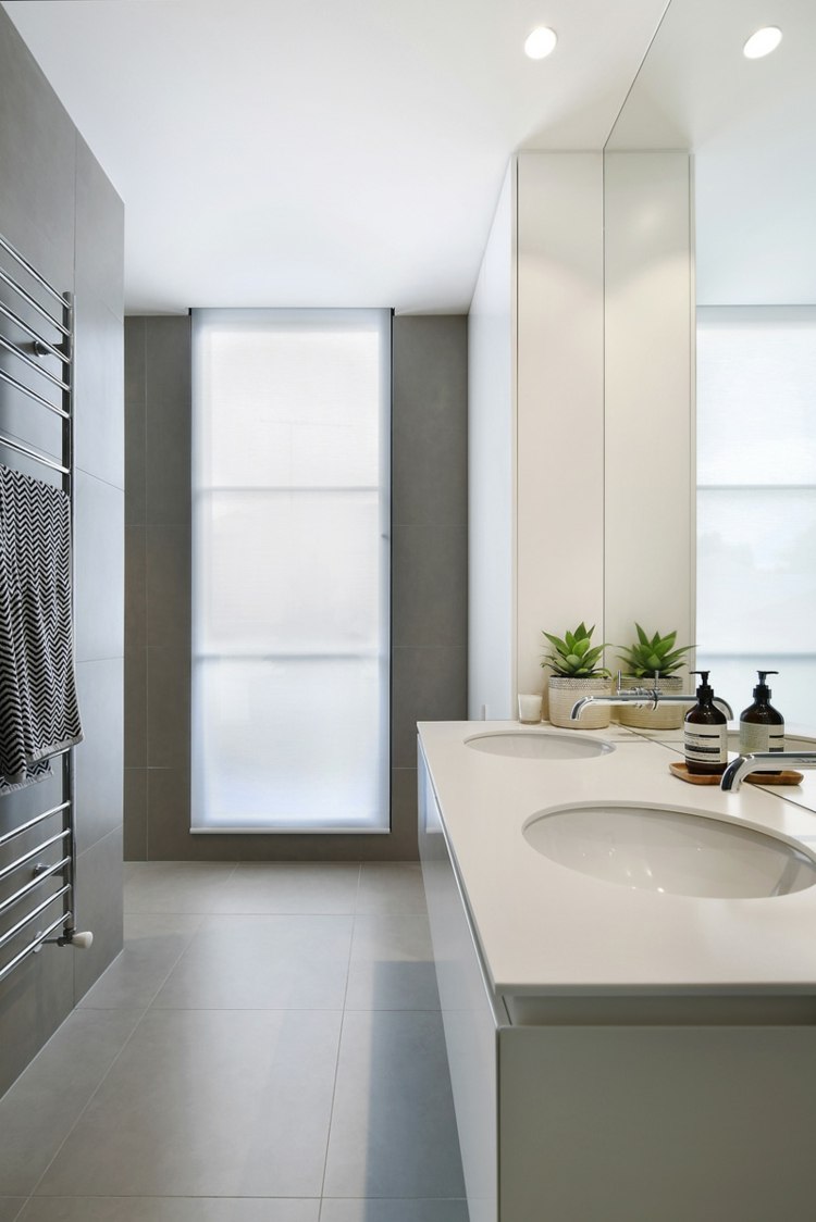 salle de bain décoration minimaliste design