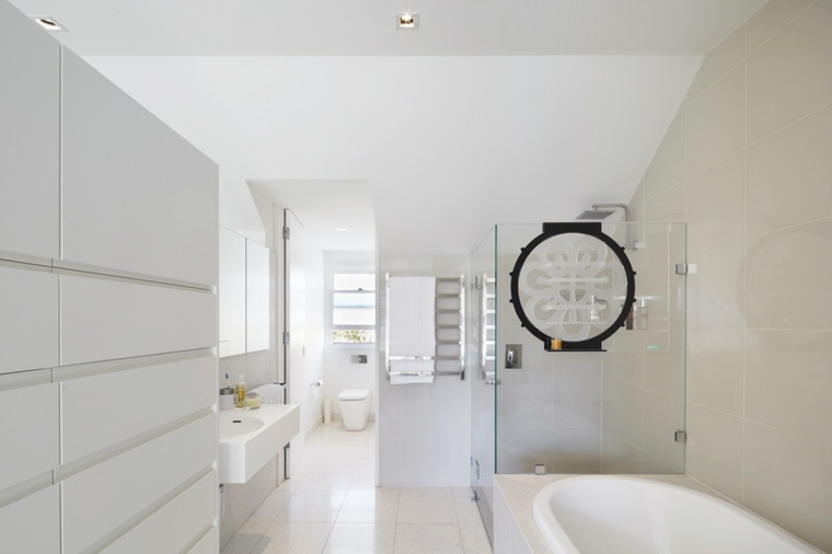 salle bains chambre design contemporain