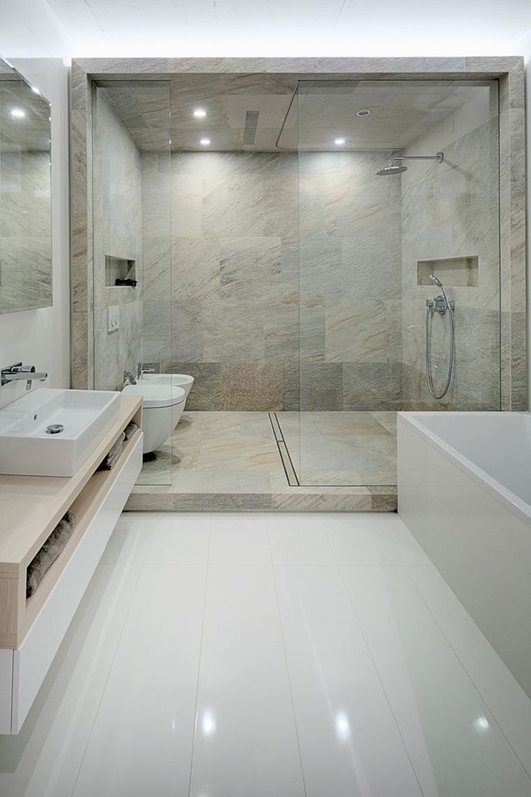 design parental chambre adulte salles bain modernes