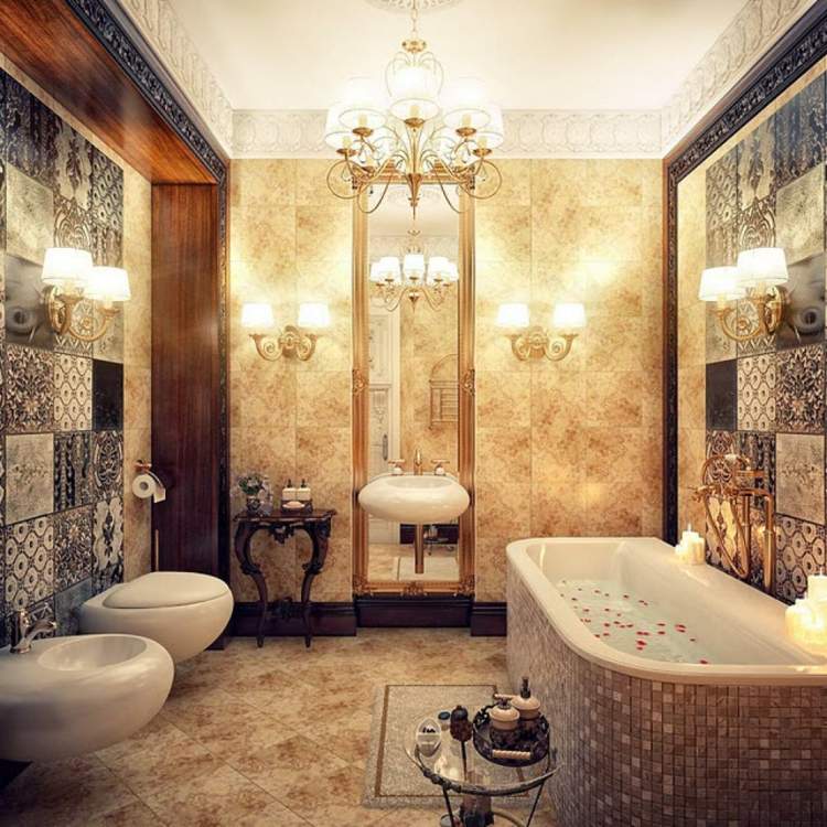 deco salle de bain style marocain
