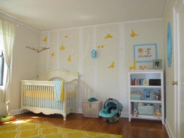 peinture couleur chambres bébé