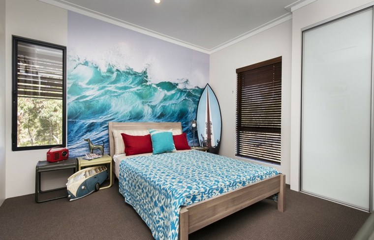 chambres décoration intérieure surf