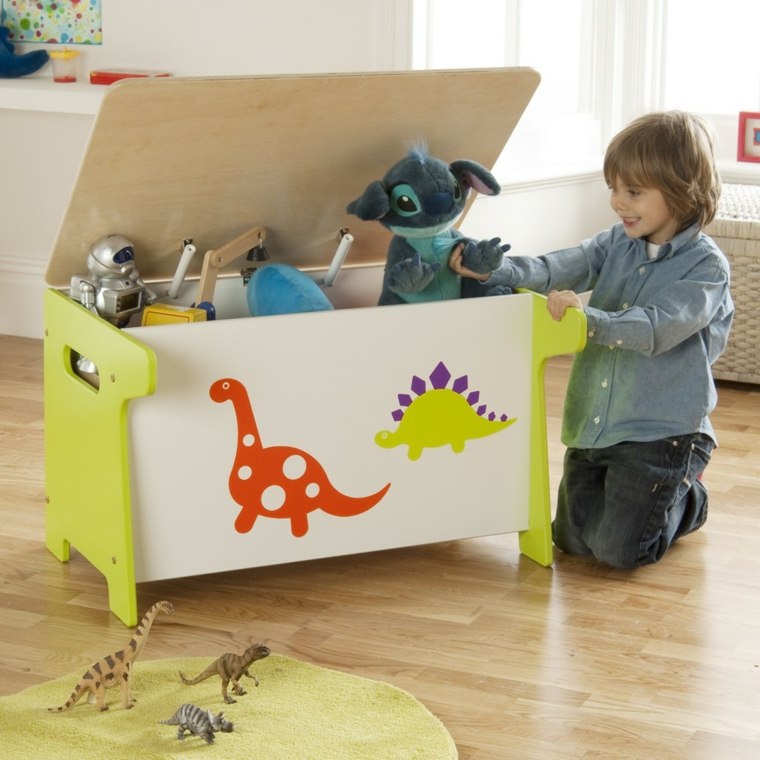 idées décor chambre rangement salle-de jeux enfant