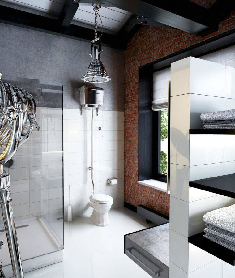 decor salle de bains design intage-industriel