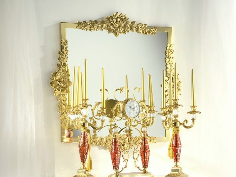 miroir doré idée cadre luxe classico-nello-gigli-di-maurizio-olmi
