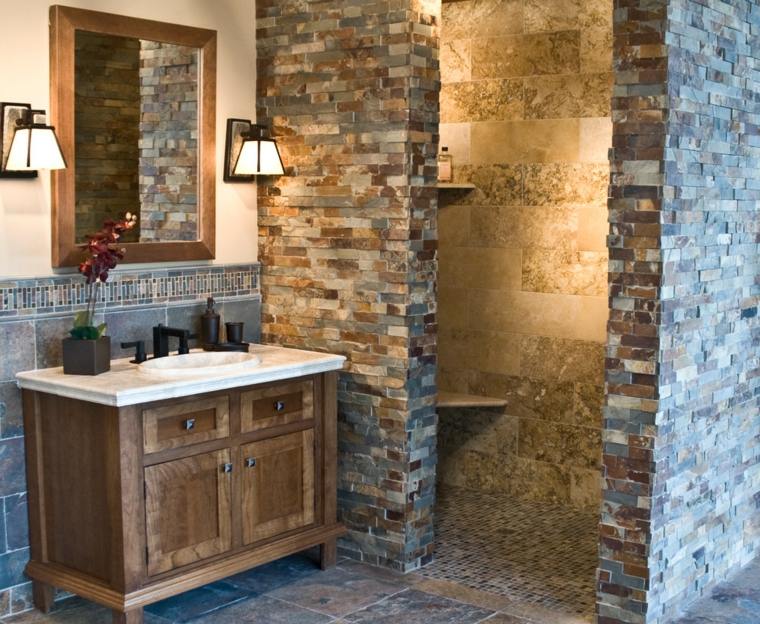 pierres naturelles et carrelage salle de bain ardoise