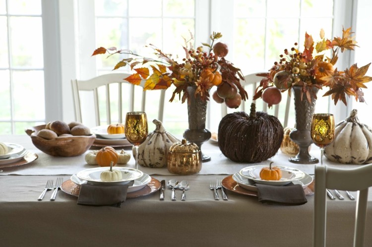 table deco elegante automne