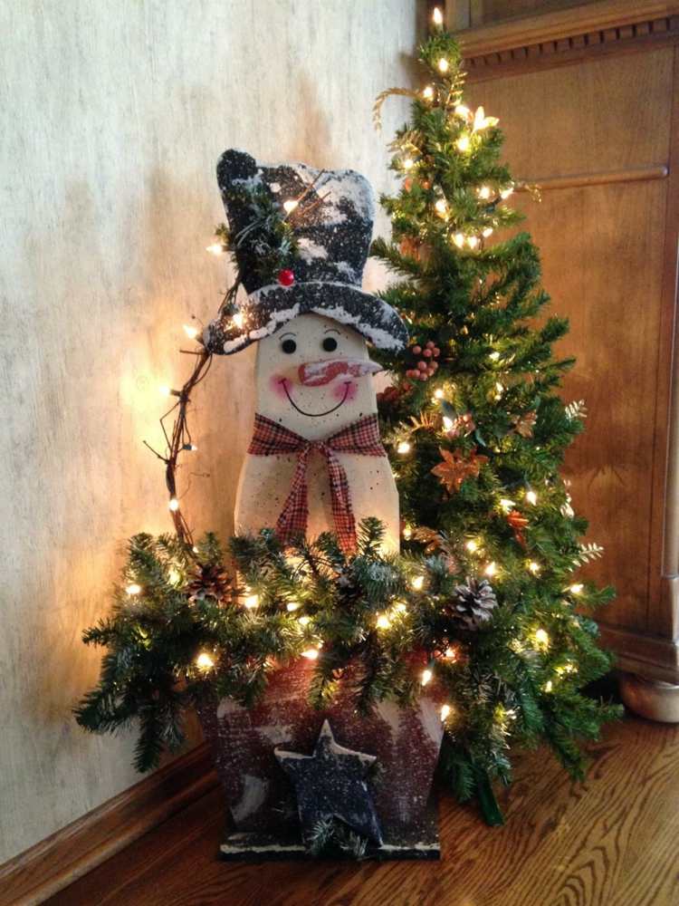 décoration Noël interessante arbre