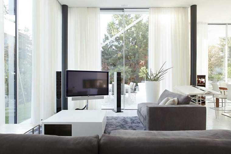 images salon moderne meubles angle