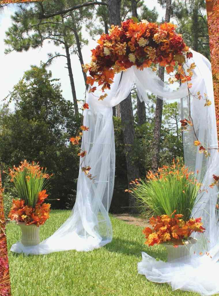 décoration champetre de mariages d’automne