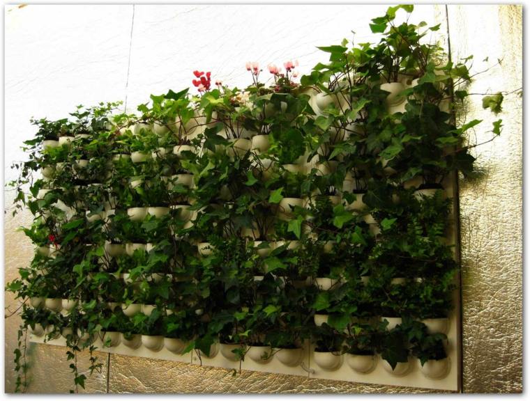 mur végétal idée plantes déco 