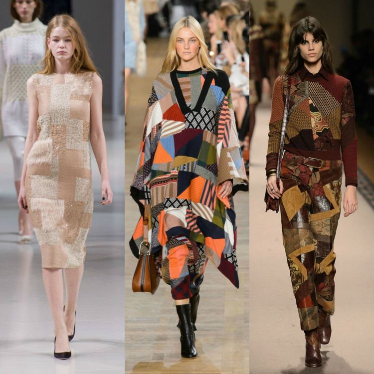mode automne hiver 2015 patchwork