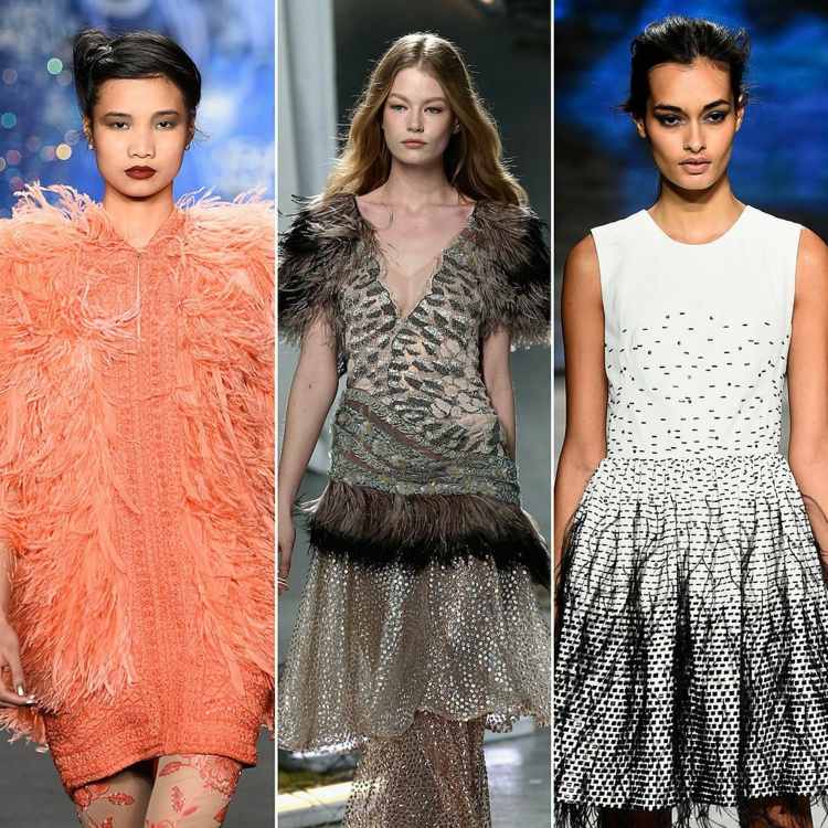 mode automne hiver 2015 plumes