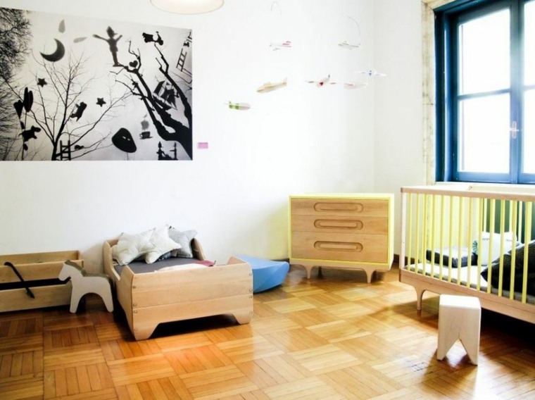 meubles haut de gamme chambre bébé design kalon studios déco mur 