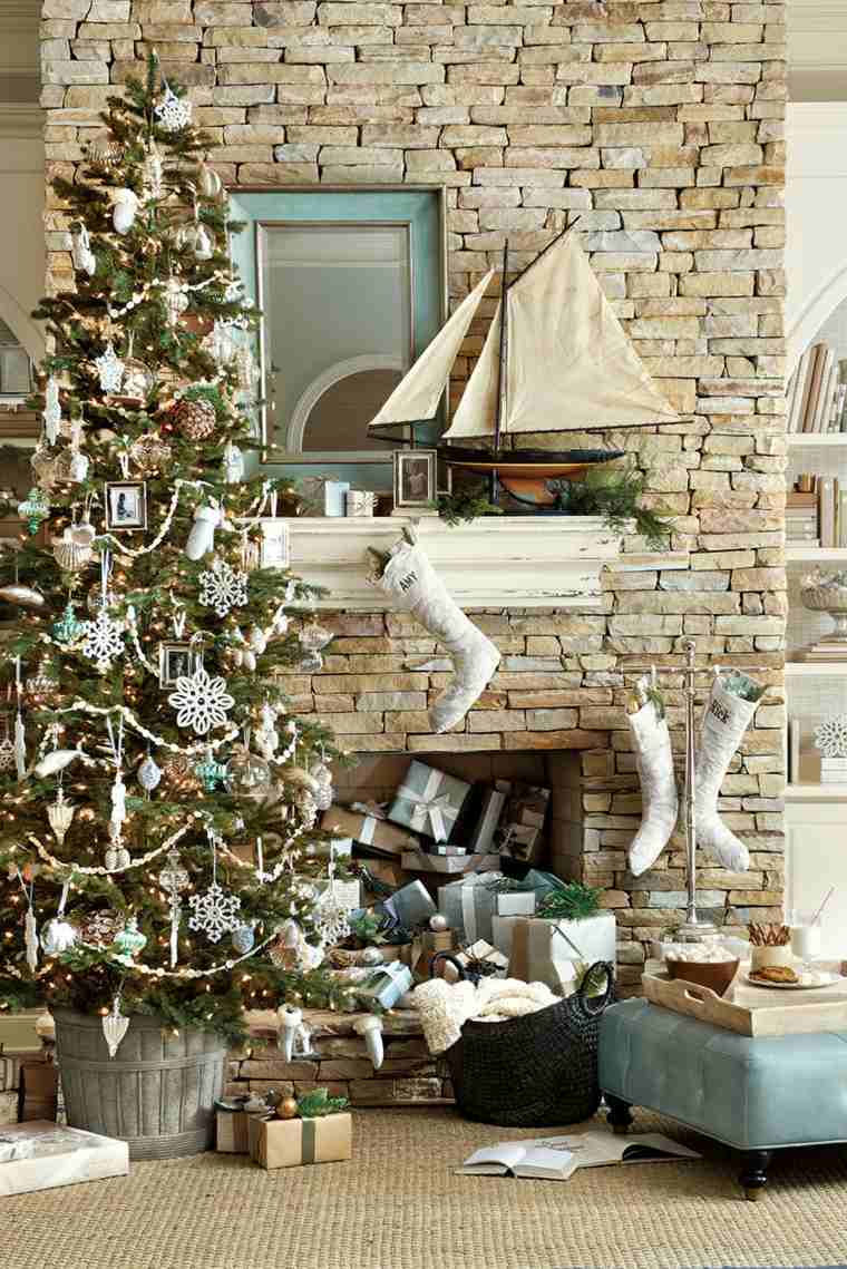 ornement de style nordique arbre Noel
