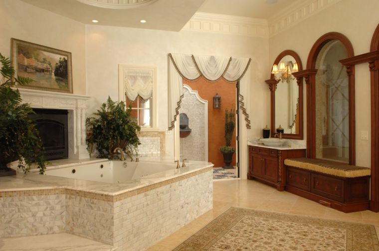 décor interieur salle bain luxe