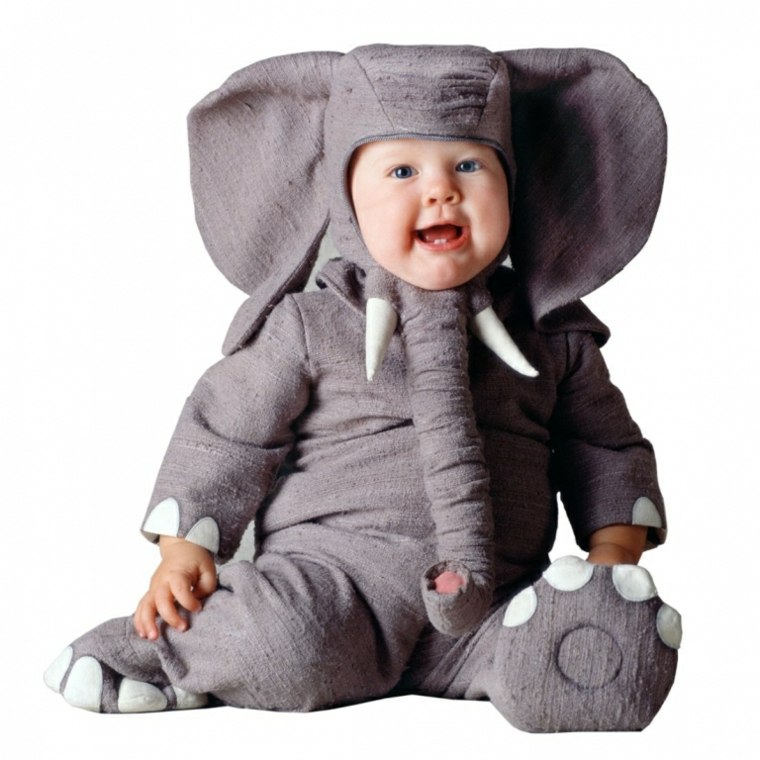 déguisement bébé éléphant halloween enfant idée 
