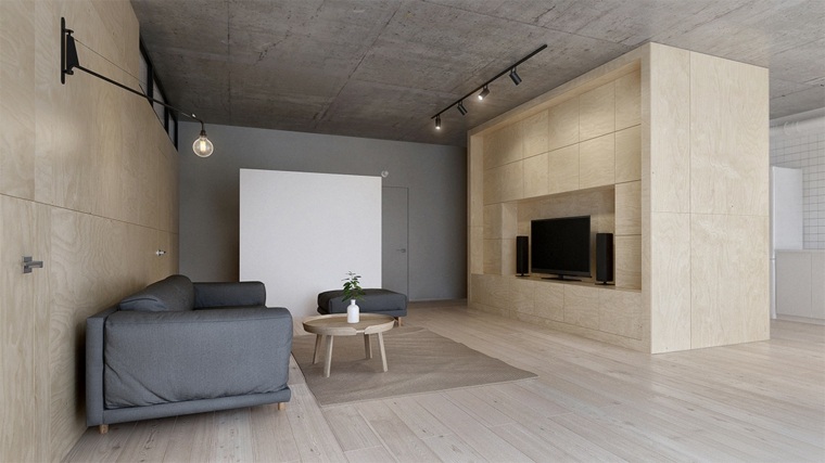 intérieur appartement deco design minimaliste