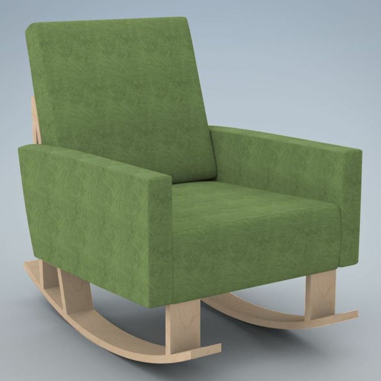 fauteuil design chambre bébé idée aménagement 