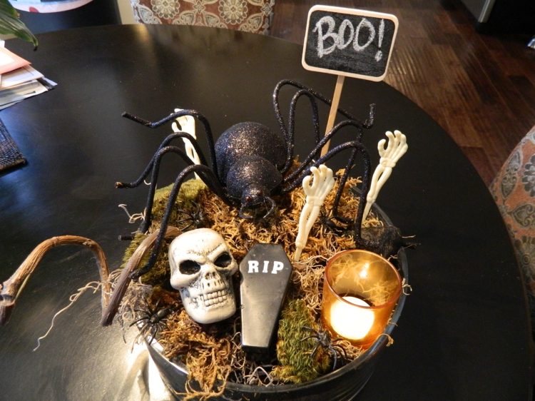 fête Halloween decoration table idee