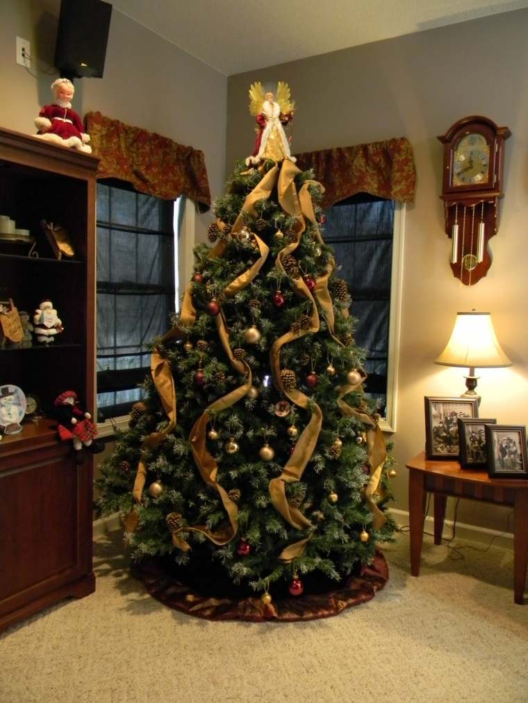 idees decoration naturelle arbre de Noël bois