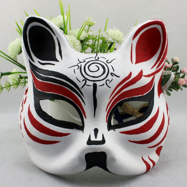 masque déguisement halloween bricolage idée masque en carton chat dessins