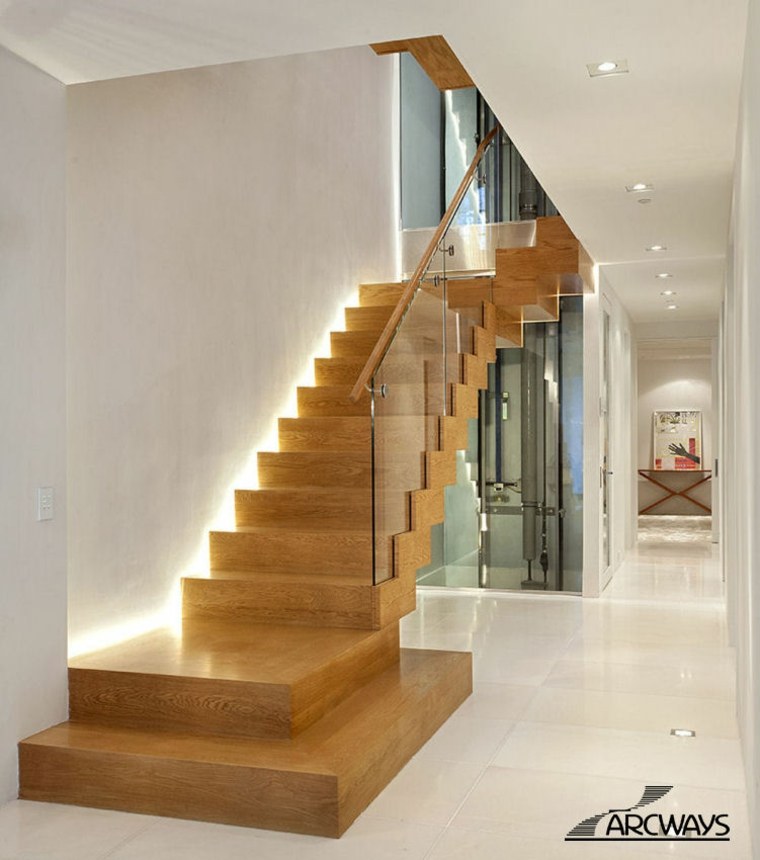 lampes escaliers design